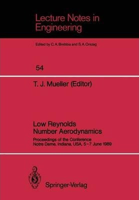 Libro Low Reynolds Number Aerodynamics - Thomas J. Mueller