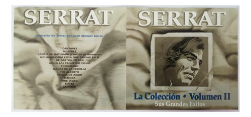 Joan Manuel Serrat La Colección Volumen 2 Grandes Exitos Cdb