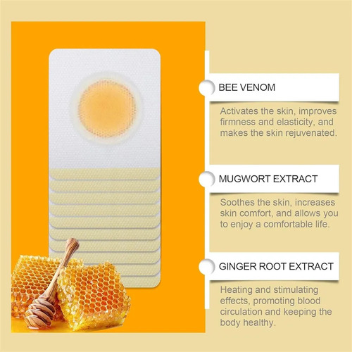 Drenaje Linfático De 30 Emplastos Voilaist Bienengift B-.-