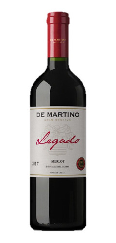 Vino Legado Merlot 750 - Ml A $96 - mL a $117