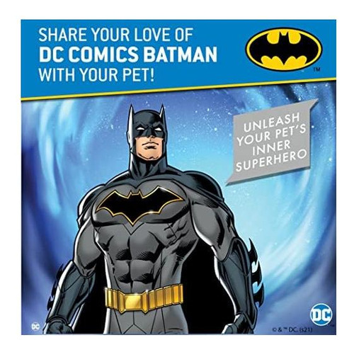 Collar Para Perro Batman Vintage De Dc Comics, Amarillo | De