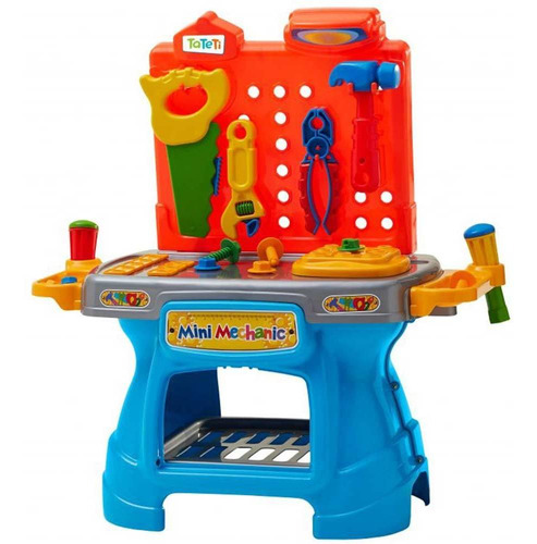 Bancada De Ferramentas Infantil - Mini Mechanic - Tateti
