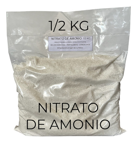 Nitrato De Amonio 1/2 Kg