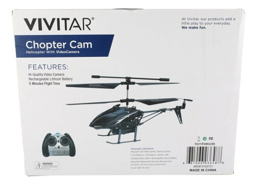 Dron Helicoptero Camara Vivitar