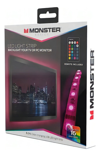 Caja Con 36 Tiras Led Con Control Remoto De Luz Multicolor