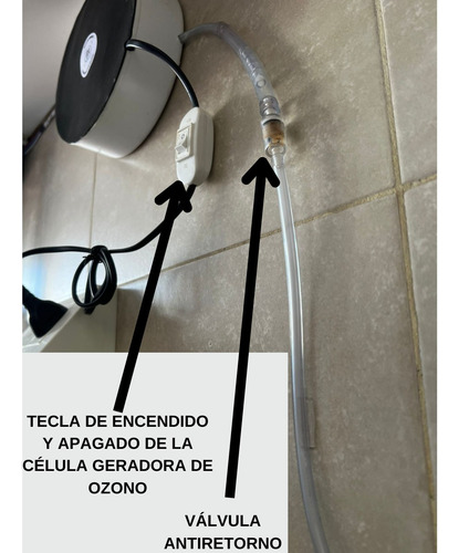 Sistema Para Canillas De Hogares A Base De Ozono Con Filtro