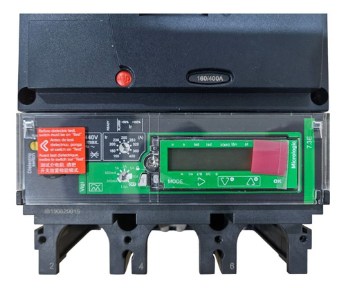 Disjuntor Nsx630f Mic 7.3e 3p 630a C63f37e400 - Schneider
