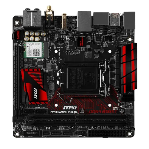 Mother 1151 Msi Z170i Gaming Pro Ac Ddr4 Wifi Mini Itx