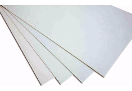 Chapa Ps Poliestireno Branco 50x50 - 2mm - 5 Unidades