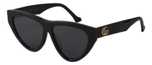 Gucci Gg1333s 01 Eye Cat Oversized Gucci Gucci Gucci Gucci Gucci (Usado)