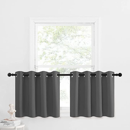 Nicetown Blackout Window Treatment Valance - Decoración Tér