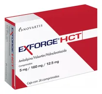 Comprar Exforge Hct 5mg\u002F160mg\u002F12.5mg. Con 28 Comprimidos