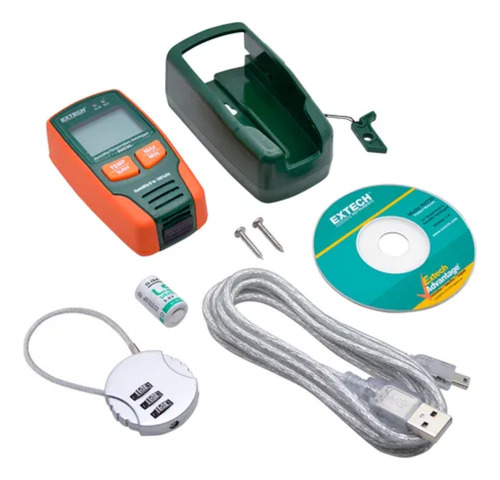 Registrador De Temperatura Y Humedad Datalogger Extech Rht20