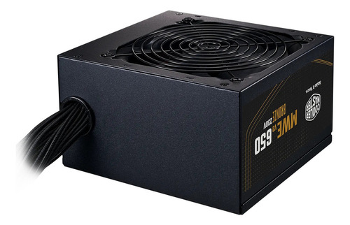 Fuente de poder para PC Cooler Master Technology MPE-6501-ACAAW-3B-US 650W negra 127V