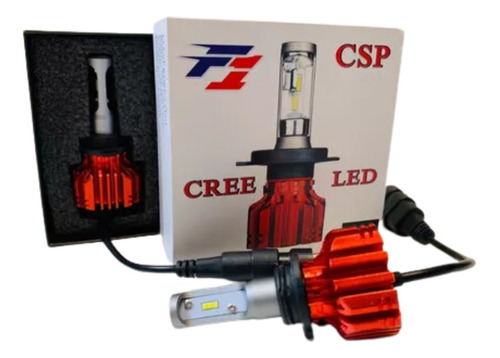 Kit Cree Led F1 H7 H1 9006 H11 20000lm Csp Disipado Macizo