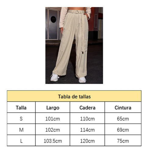 Pantalón Rectos Jogger Cargo De Moda Para Mujer