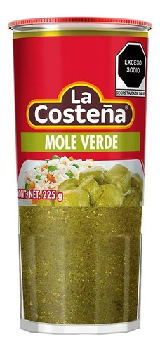 Mole Verde La Costeña 225g (4pzs)