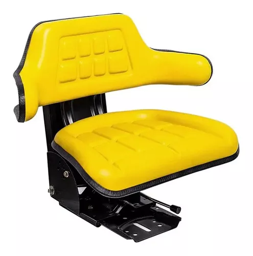 Asiento Tractor Belarus Con Riñonera Amarilla