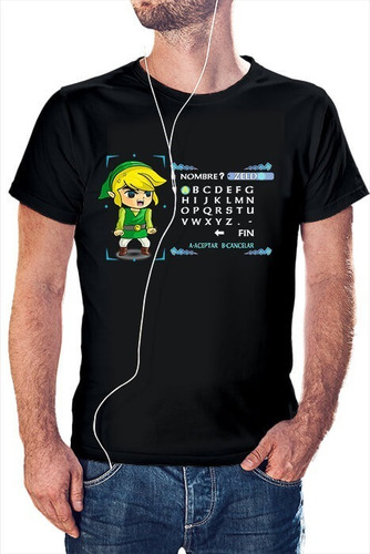 Polera Link Wind Waker  Yo No Soy Zelda 