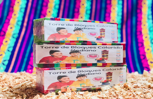 50 Juegos I Madera I Torres De Colores I Artesanales I