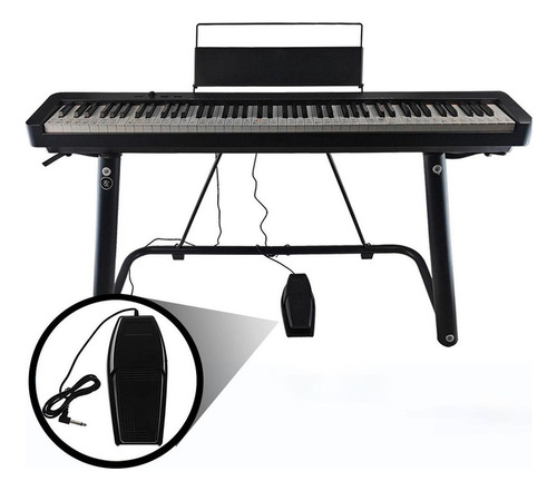 Pie Pedal Sintetizador Midi Pedal Piano Amortiguador