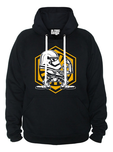 Buzo Buso Saco Hoodie Capota Star Wars Little Stormtrooper