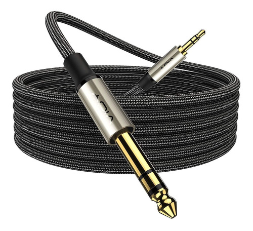 Cable De Audio De 3,5 Mm A 14 De 15 Pies, Macho De 14 A...