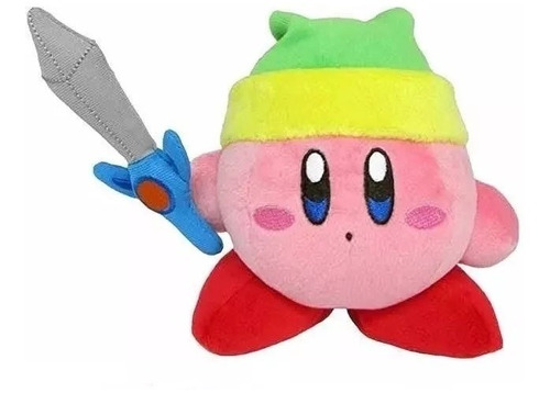 Peluche Kirby Sword Link Zelda All Star 30cm