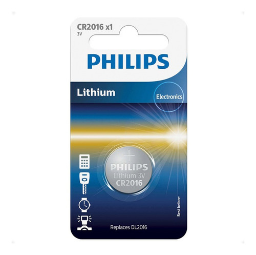 Pila De Litio Philips Cr2016 3v - Otec