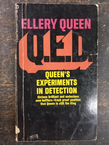 Queen´s Experiments In Detection * Ellery Queen * 