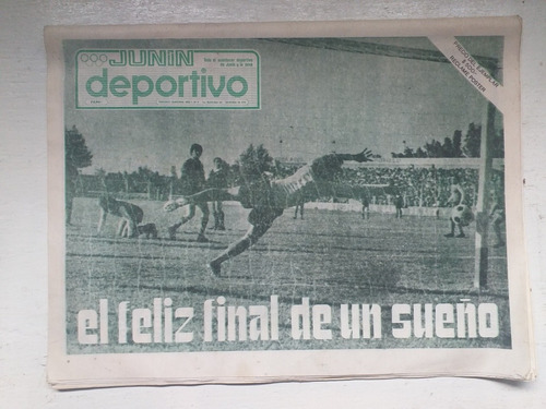 Diario Junin Deportivo: Sarmiento 1974 Con Poster #12