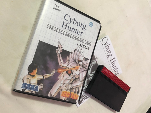 Master System : Cyborg Hunter Tectoy Com Caixa Manual Reprod (Usado)