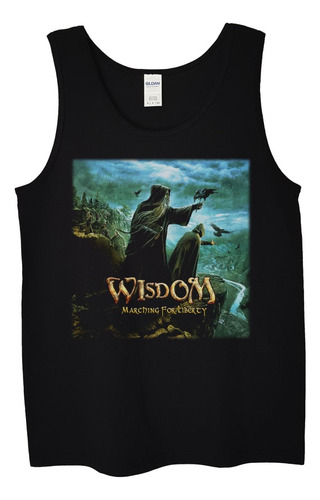 Polera Musculosa Wisdom Marchng For Libert Metal Abominatron