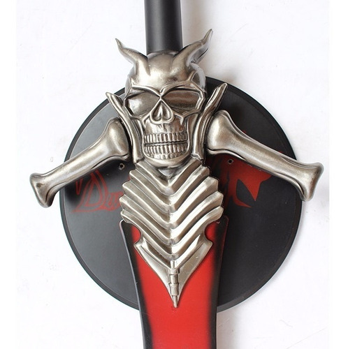 Imagem 4 de 7 de Espada Dante Devil May Cry 4 Rebellion Em Aço 136cm Parede