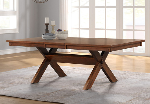 Roundhill Furniture Karven Mesa De Comedor Extensible Con