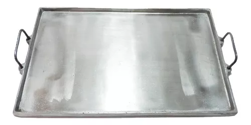 Plancha Asadora De Aluminio Para Cocina Estufa 55 Cm X 34 Cm