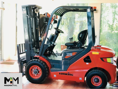Imagen 1 de 15 de Autoelevador Lonking Lg25 2.5 Tn T/triple 4,5mts Usd Oficial