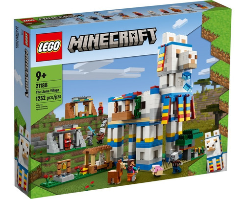 Kit De Construcción Lego Minecraft El Pueblo Llama 21188 3+ Cantidad de piezas 1252