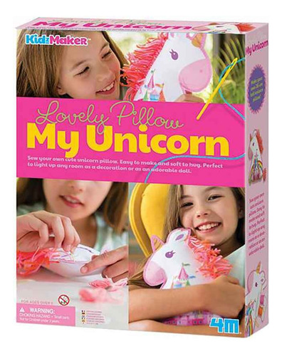 Kit Manualidades Almohadón Unicornios 4m