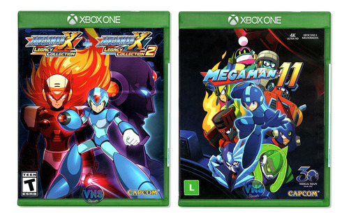Mega Man 11 + Mega Man X Legacy Collection - Xbox One Lacrad