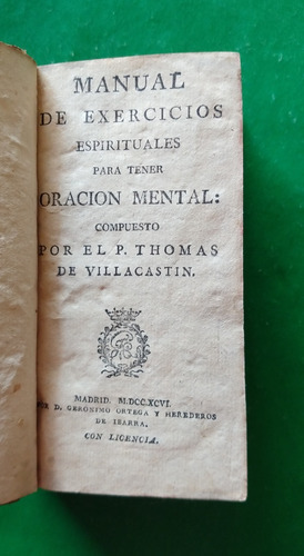 Manual De Exercicios Espirituales Para Tener Oración Mental