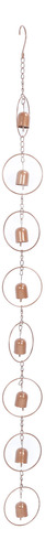 Cadena De Metal Para Lluvia, Viento, Metal, Campanas De Vien