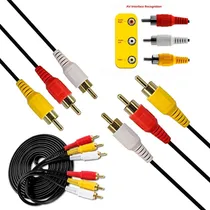 Comprar Cable Rca A Rca 3x3 10 Metros Macho