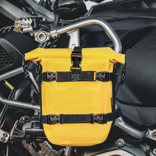 Bolsa Lateral Moto 8l Impermeable.puede Ser Bolso De Hombr