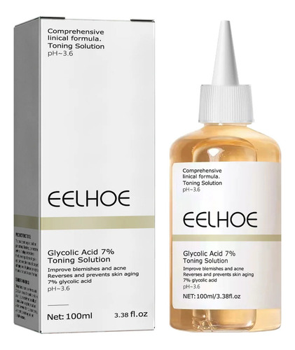 . Solución Tonificante De Ácido Glicólico The Eelhoe Acid