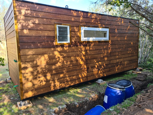 Cabaña Casa Módulo Transportable En Excelente Estado 18 M2