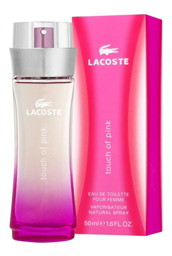 Perfume Lacoste Touch Of Pink Edt 50ml Mujer-100%original