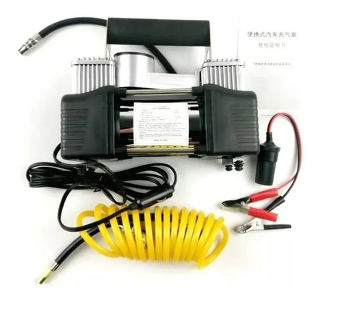 Imagen 2 de 9 de Caja Compresor Aire Doble Cilindro 12v Inflador /j064