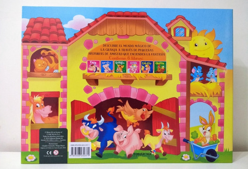 Imagen 7 de 7 de Lote 6 Libros Infantiles - Mundo Magico De La Granja