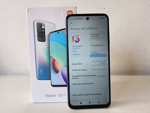 Imagen 7 de 9 de Xiaomi Redmi 10 Dual Sim 128 Gb 6 Gb Ram En Caja Completo